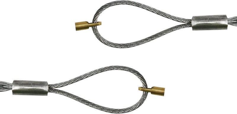 VGongTech Cable Pulling Grip Sock with 5mm Nut Flexible Eye Mesh Rope Cable Sock Kit Galvanizing Steel Antislip Pipe Cable Wire Pulling Grips Lassos 6 Set 4-25mm - Image 4